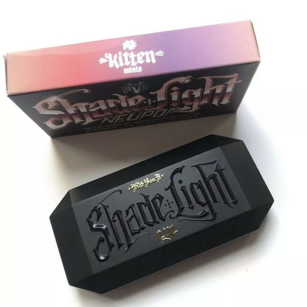 Kat Von D Eyeshadow Palette Shade & Light Eye Contour Quad NEÜPOP Vegan Beauty - Picture 3 of 4